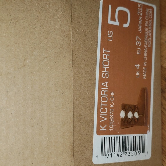 Koolaburra by UGG K Victoria Short Chestnut 5 NWT - Picture 12 of 13